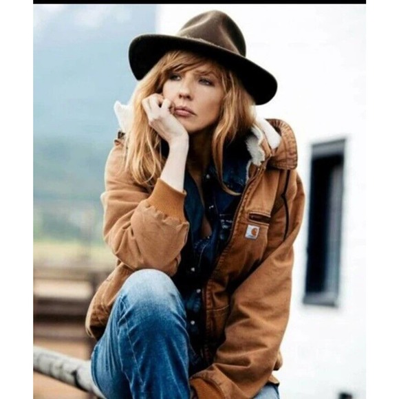Carhartt Jackets & Blazers - Carhartt Sherpa Lined Wildwood Jacket Womens Medium Brown.